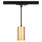 Светильник трековый однофазный TR45 - GU10 S MG подвесной 52х100 мм под лампу MR16 золото