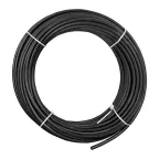 Труба гладкая жесткая ПНД черная d25мм (100м) PROxima