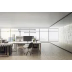 Светодиодный светильник Gexus Line Up'n'Down 1200x160x110 мм 20 Вт/35 Вт 4000 К черный муар опал-микропризмаDALI | V1-R0-90572-30D01-4005540 | VARTON