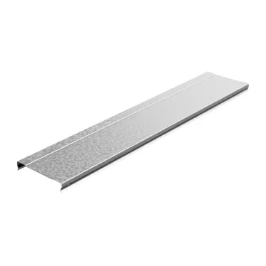 Крышка к лотку 100х15х3000, толщина 0,55 мм, Сендзимир цинк