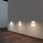 Cветильник светодиодный настенный встраиваемый дежурного света ДВО 4W 5000K IP54 WL-MED белый | V1-R5-00523-10000-6500650 | VARTON