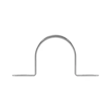 Скоба металлическая 32мм двухлапковая оцинкованная