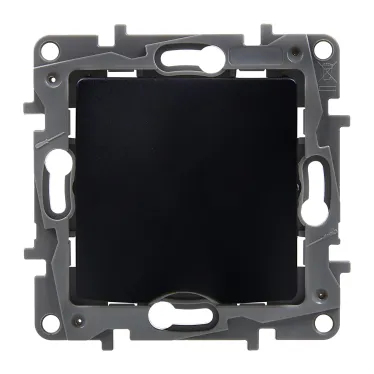 Вывод кабеля IP21 - Legrand Etika - антрацит | 672629 | Legrand