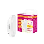 Лампа светодиодная LED 8Вт GX53 110 град. (замена 75Вт) тепло-бел. OSRAM