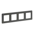 Рамка 4 поста INSPIRIA дымчатая