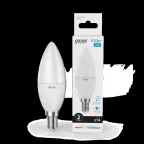 Лампа светодиодная LED 12 Вт 920 лм 4100К свеча нейтральный E14 AC 220В Elementary Gauss