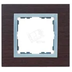                  Рамка на 3 поста, S82N, венге - алюминий (дерево)
               