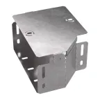 Переходник левый с крышкой Стандарт 200х150х100