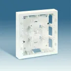                  Коробка для наружного монтажа накладки 27723-35, 250х268х53мм, белый
               