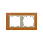 Рамка на 2 поста, S82N, дуб - шампань (дерево)