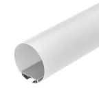 Профиль с экраном SL-ROUND-D120-2500 ANOD+OPAL (ARL, Алюминий)