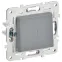 SKANDY Выключатель 1-клавишный проходной с индикацией 10А SK-V08Gr серый IEK