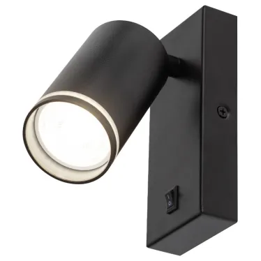 Светильник настенный WL19 BK GU10 MR16 IP20 черный