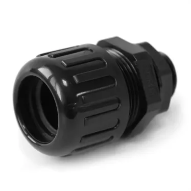 Муфта вводная усиленная (IP68) для гофрированных труб черная ВМУ-ГТ-32