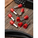 Наконечник штыревой втулочный изолированный НШвИ 10.0-12 (50шт)