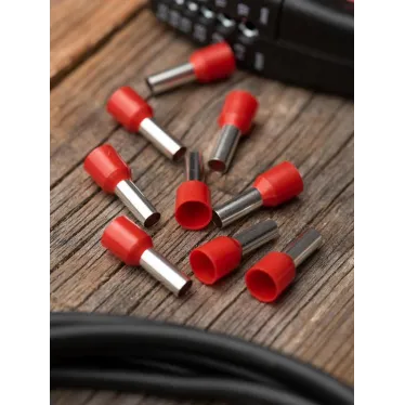 Наконечник штыревой втулочный изолированный НШвИ 10.0-12 (50шт)