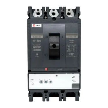 Выключатель автоматический трехполюсный 225А 45кА ВА-99С/400
