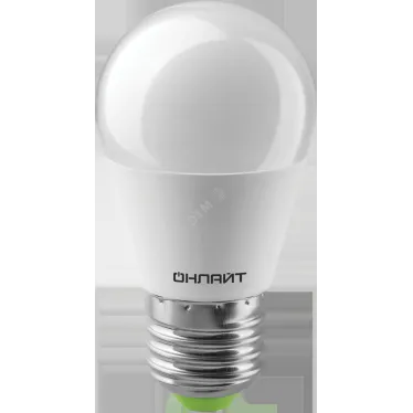Лампа светодиодная OLL-G45-10-230-6.5K-E27 | 61970 | ОНЛАЙТ