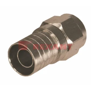 F-разъем RG-6, обжим,