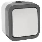 Выключатель кнопочный TORS 10А IP55 белый