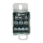 Блок распределения (Кросс) крепеж на панель DIN КБР-80А