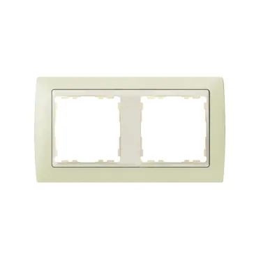 Рамка на 2 поста, S82, сл.кость