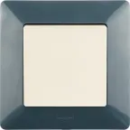 Valena LIFE Выключатель 10АХ 250В с лицевой панелью Безвинтовые зажимы Слоновая кость