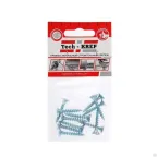 Шуруп универсальный 5х30 потайная головка, остроконечный, оцинкованный (12шт) - пакет