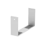 Стыковая накладка кабельного канала Rapid 80 70x130 мм (сталь, белый)