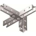 Уголок одиночный удлиненный 92 мм, горячеоцинкованный