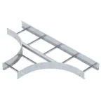 Т-образная секция лестничного лотка 110х300 мм R-500 мм