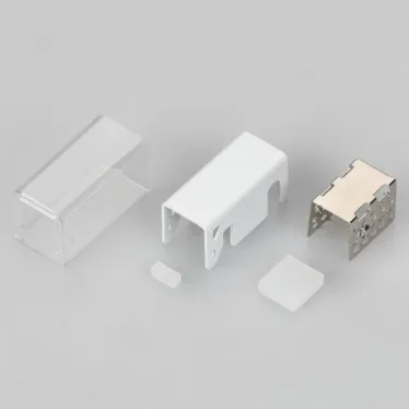 Коннектор питания ARL-MOONLIGHT-1712-CON-POWER-HR-WH (ARL, Пластик)