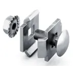 Соединитель проволочного лотка двойной 20 крепежный комплект, Сендзимир цинк