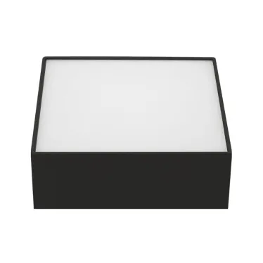 Светильник IM-QUADRO-EMERGENCY-3H-S175x175-19W Warm3000 (BK, 120 deg, 230V) (IP40 металл, 2 года)