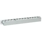 Органайзер кабельныйс крышкой 19дюйм 1U серый