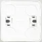 ЭТЮД Розетка наружная без заземления без шторок белая