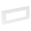 Рамка тройная Modul45 (универс., 84x185 мм, белый)