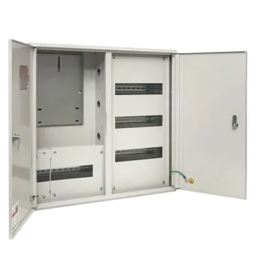 Щит учетно-распределительный навесной ЩРУн-3/48о IP31 двухдверный с окном 580х620х165