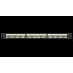 Патч-панель 19'',1U,CAT5E, 24 модуля RJ45, неэкранир ованная