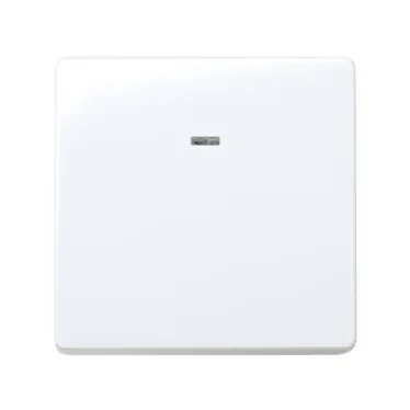 Выключатель однополюсный с контрольной подсветкой, 10А 250В, S27, белый