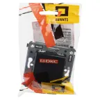 Avanti Инвертор одноклавишный в стену Черный квадрат (Переключатель сх.7)