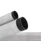 Труба гибкая двустенная дренажная D-110мм с геофильтром класс SN8 перфорация 360 градусов