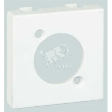 Connect Плата для разъёма типа XLR 45х45мм графит