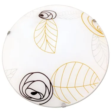 Светильник Колорика Флор 275 НПБ 01-60-128 М05 проз.пес.бел.кор.жел. 3 цв. /кл.штамп металлик ИУ