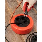 Удлинитель-рулетка 4x10 м без заземления ПВС 2x0.75 10А/2.3кВт PROxima