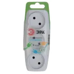 Тройник 3гн, без заземл.(белый) (10/60/1200) SP-3-W