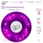 Гирлянда LED Нить 5 м сиреневый свет, АА ENIN -5NP