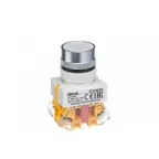 Выключатель кнопочный с фиксацией ABF d22 мм белая 220В ВK-22