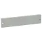 Панель сплошная цоколя 100х750мм (LINEA S) серая