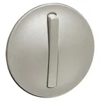 Celiane Лицевая панель выключателя/переключателя однополюсного 067001/02/31/32 с тонкой клавишей титан